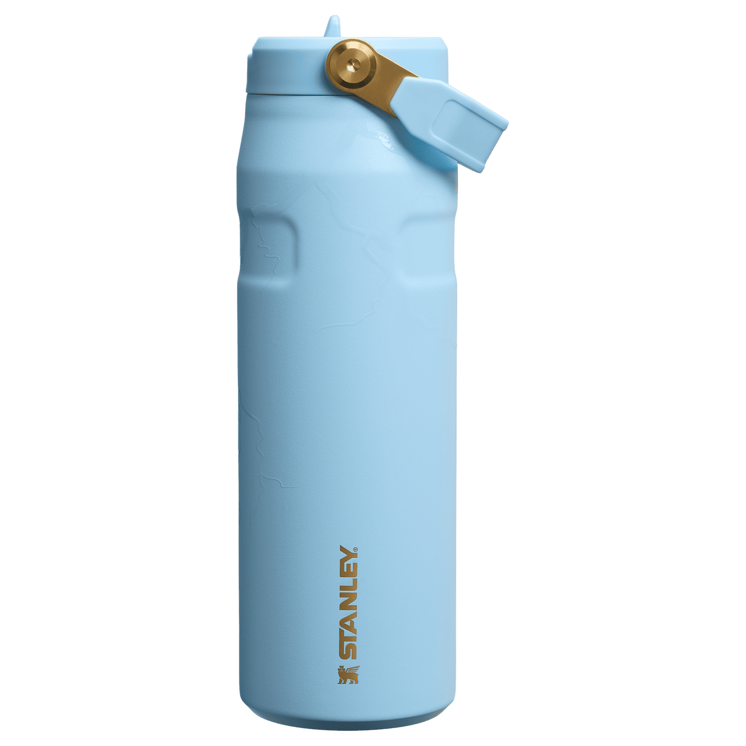 Web_PNG_Square-The IceFlow Aerolight Water Bottle Flip Straw 2.0 24OZ - Mess Striker Blue - Front