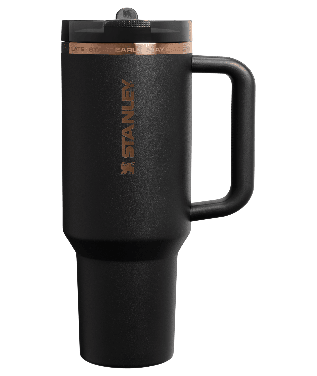 B2B_Web_PNG-The Quencher ProTour Flip Straw Tumbler 40OZ - Messi GOAT Black - Front