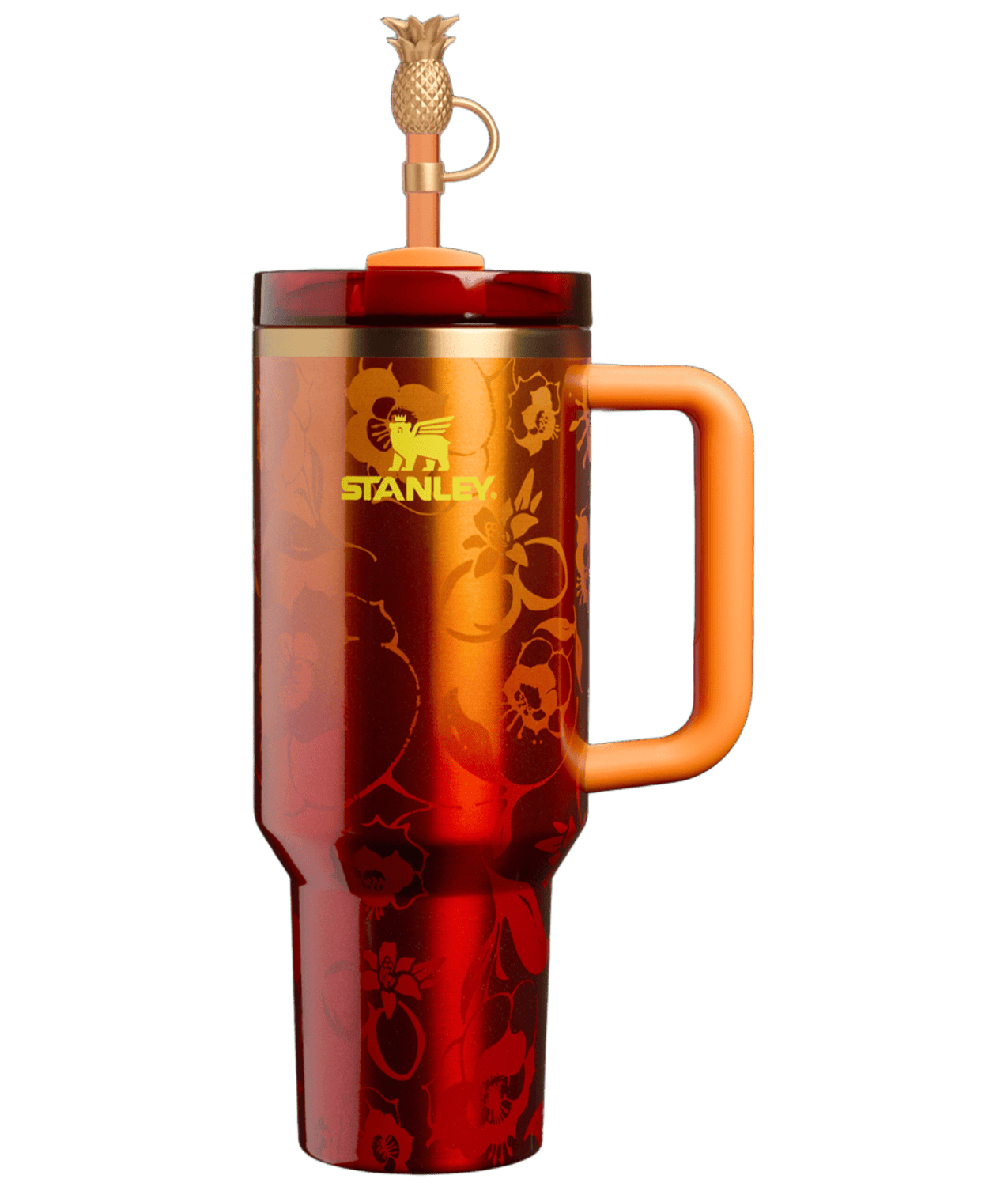 B2B_Web_PNG-Karol G_The Quencher H2.0 FlowState Tumbler 40OZ - Karol G Flor - Front